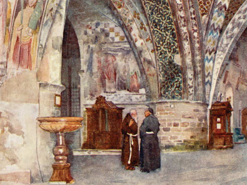 Assisi, St. Francis, by Frank Fox publ. 1915.
