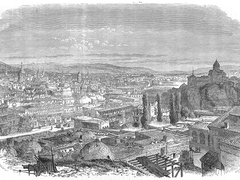 View of Tbilisi.