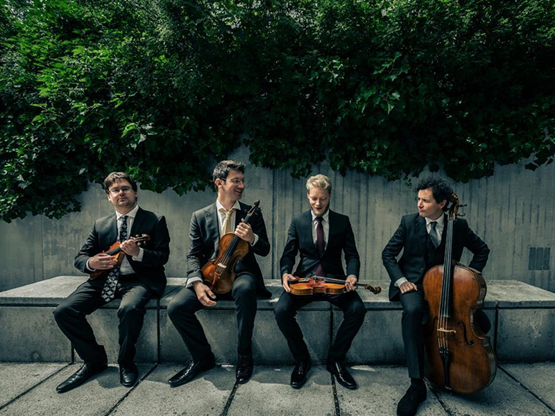 The Navarra String Quartet ©Matthew Johnson.