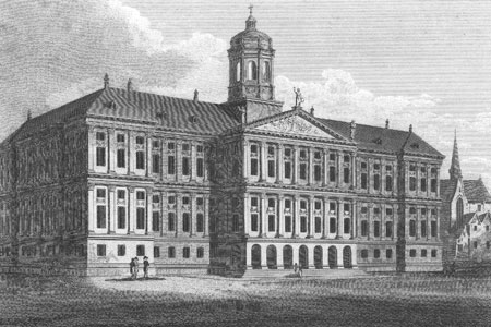 Amsterdam, Town Hall, engraving 1809.