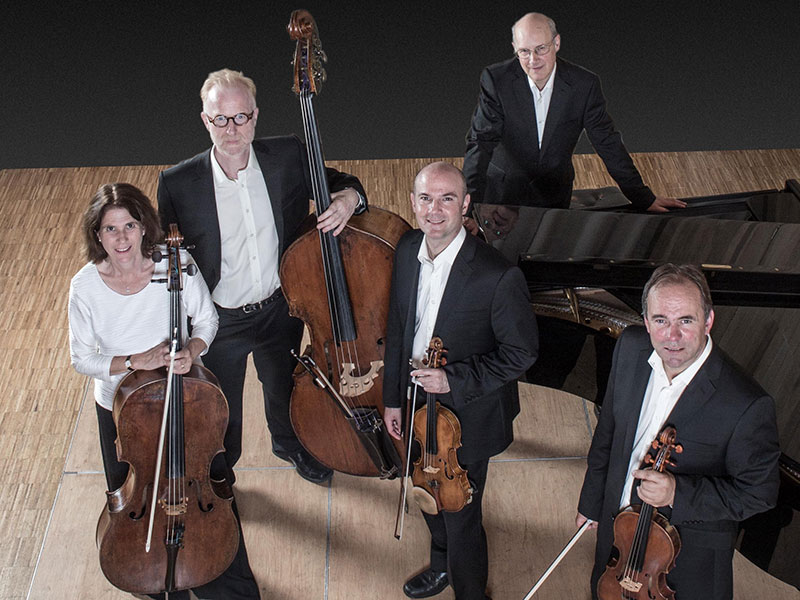 Photo of The Schubert Ensemble by Jack Liebeck.